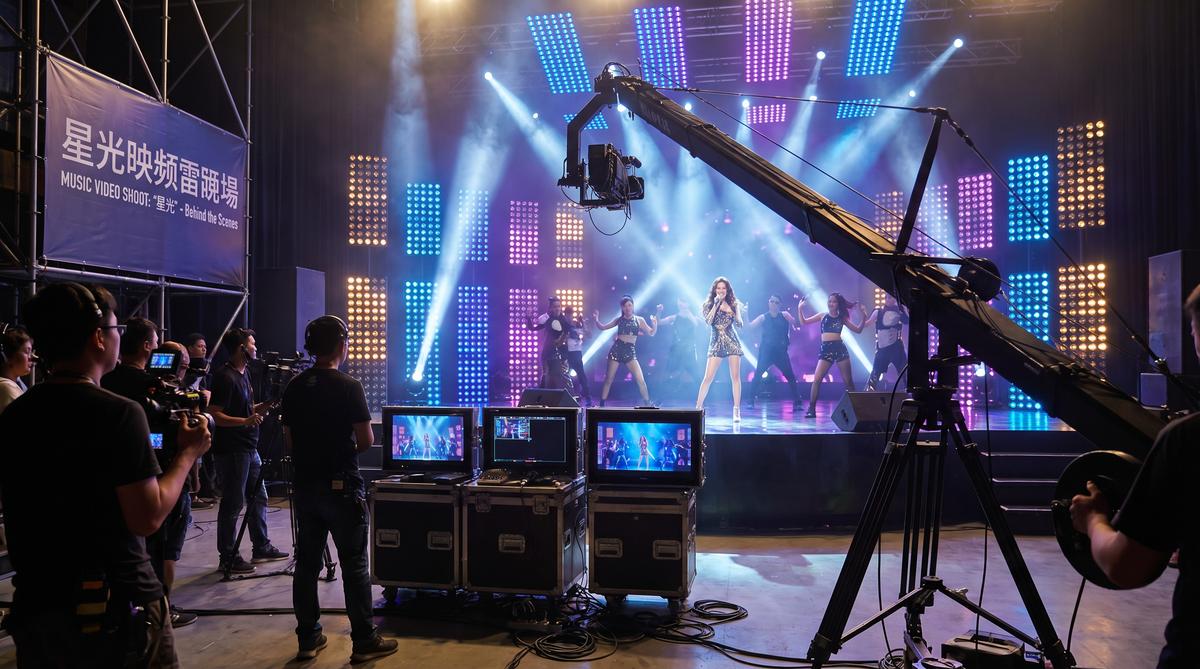 吃瓜MV拍摄视频幕后